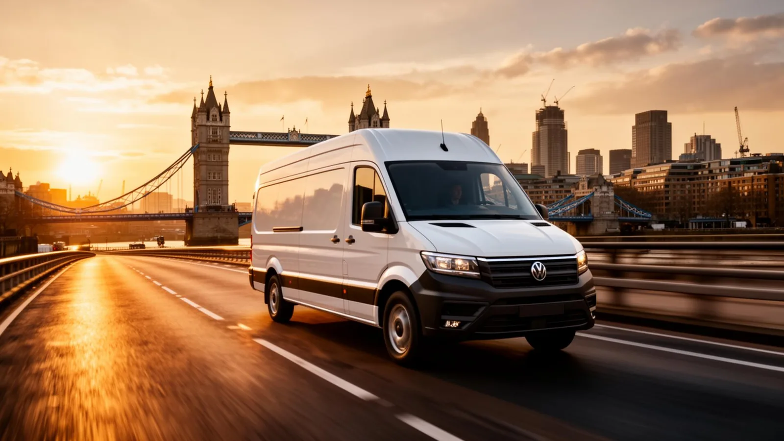 JMJ Logistics Services same-day courier van in London